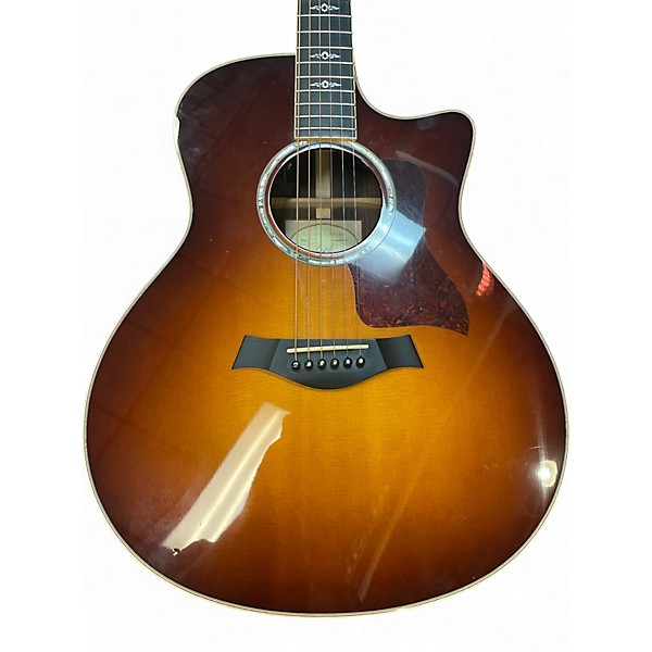 Used Taylor 816CE 2 Color Sunburst Acoustic Electric Guitar