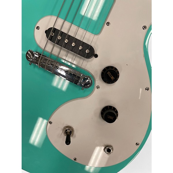 Used 2018 Epiphone Les Paul SL Surf Green Solid Body Electric Guitar