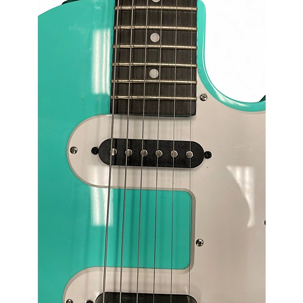 Used 2018 Epiphone Les Paul SL Surf Green Solid Body Electric Guitar