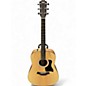 Used Taylor 110E Natural Acoustic Electric Guitar thumbnail