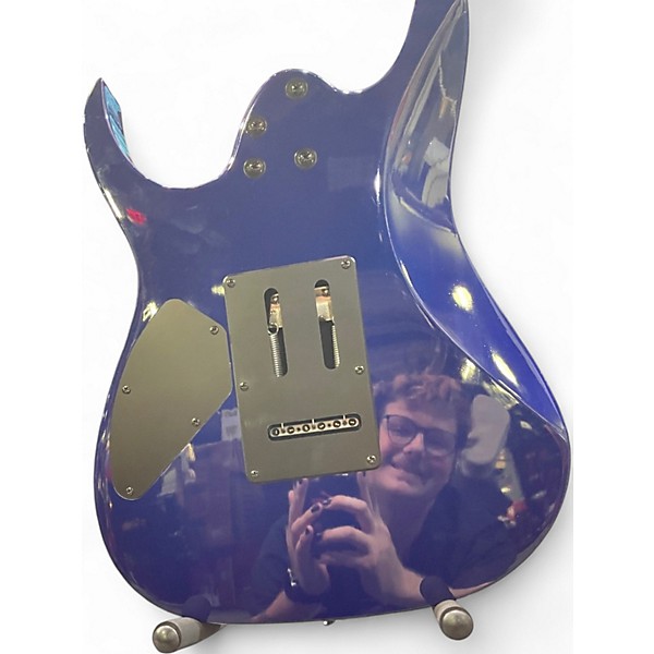 Used Ibanez Gio Ax Blue Sunburst Solid Body Electric Guitar