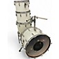 Vintage 1970s Rogers 4 Piece BIG R 4 Piece white Drum Kit