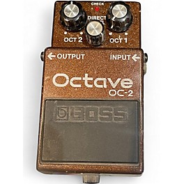 Used BOSS OC2 Octave Effect Pedal