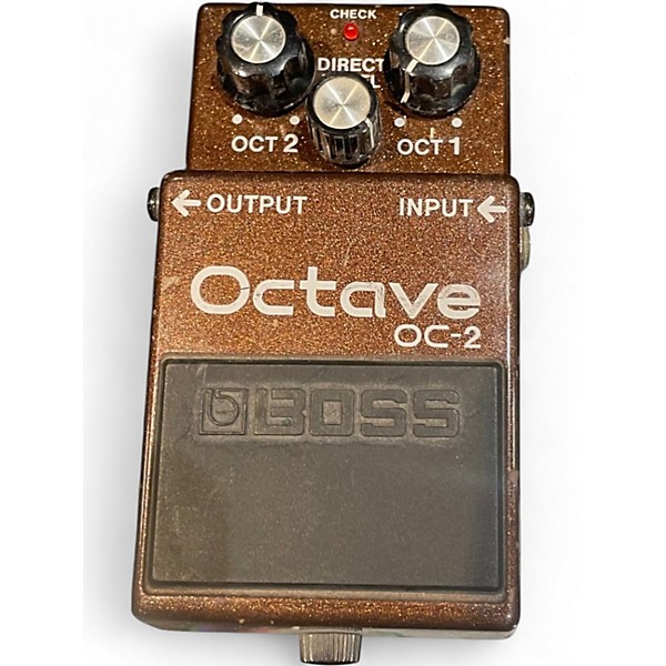 Used BOSS OC2 Octave Effect Pedal