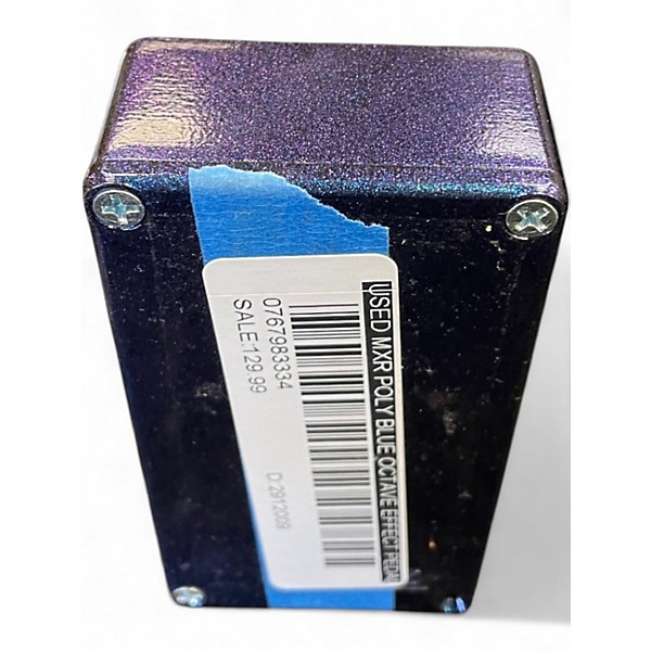 Used MXR Poly blue octave Effect Pedal