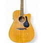 Used Alvarez AD60CE Artist Series Dreadnought Natural Acoustic Electric Guitar