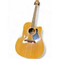 Used Alvarez AD60CE Artist Series Dreadnought Natural Acoustic Electric Guitar