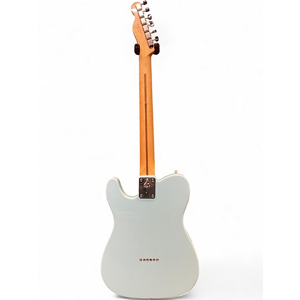 Used Fender Player Tele With Blacktop Neck Sonic Blue Solid Body Electric Guitar