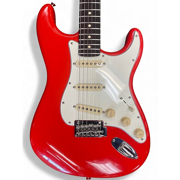 Used Fender player II stratocastor coral red Solid Body Electric Guitar