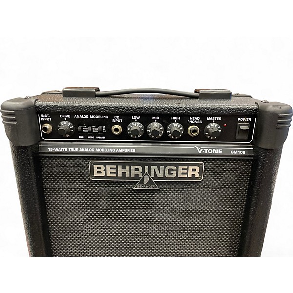 Used Behringer GM108 15W 1X8 V Tone Guitar Combo Amp