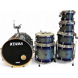 Used TAMA 7 Piece Superstar Classic 7-Piece Indigo Burst Drum Kit