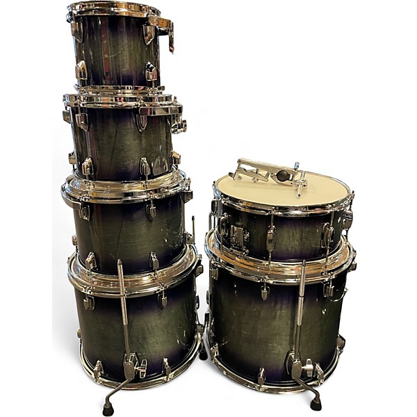 Used TAMA 7 Piece Superstar Classic 7-Piece Indigo Burst Drum Kit