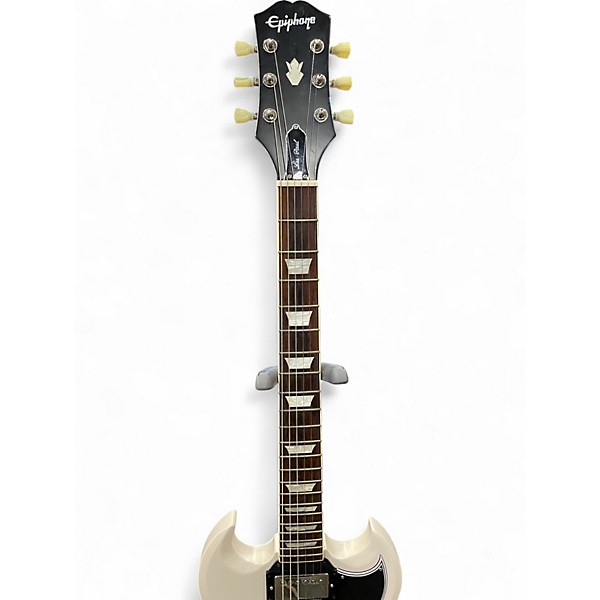 Used Epiphone 1961 LES PAUL SG Alpine White Solid Body Electric Guitar