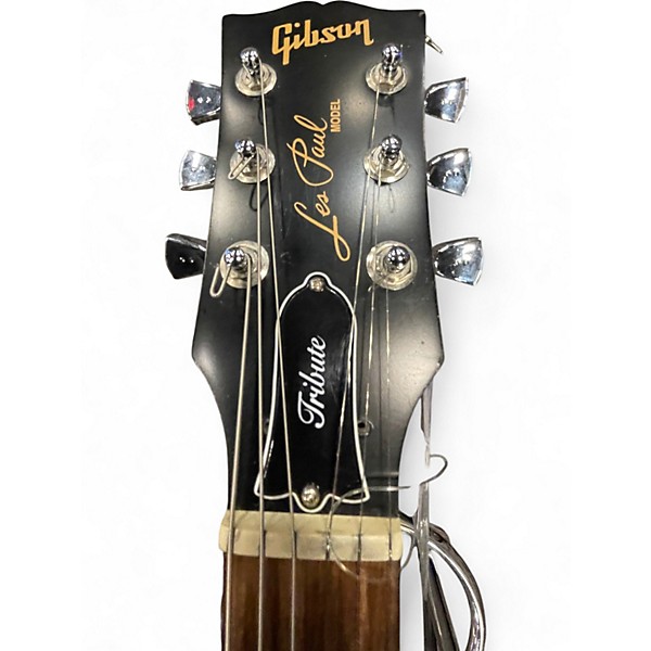 Used Gibson Les Paul Tribute Aztec Gold Solid Body Electric Guitar
