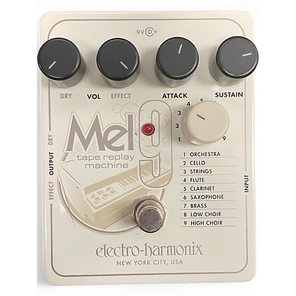 Used Electro-Harmonix MEL9 Tape Replay Machine Effect Pedal