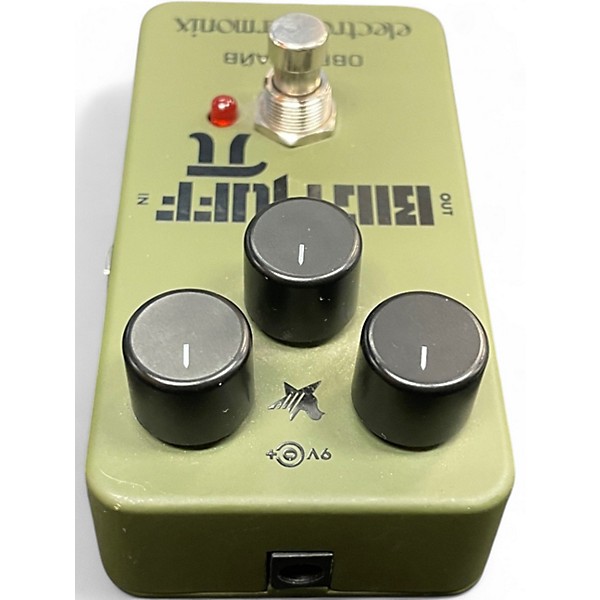 Used Electro-Harmonix Green Russian Big Muff Pi Fuzz Effect Pedal
