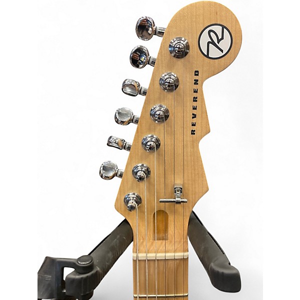 Used Reverend Jetstream 390 Chronic Blue Solid Body Electric Guitar