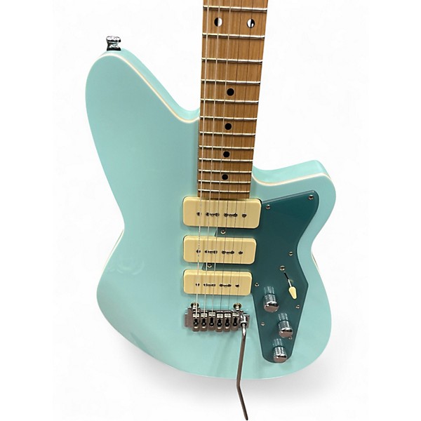 Used Reverend Jetstream 390 Chronic Blue Solid Body Electric Guitar