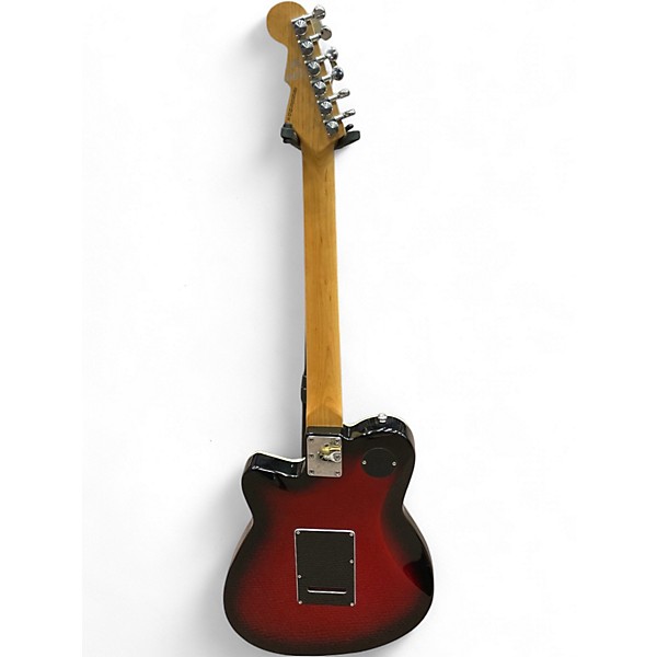 Used Reverend Cross Cut W Metallic Red Burst Solid Body Electric Guitar