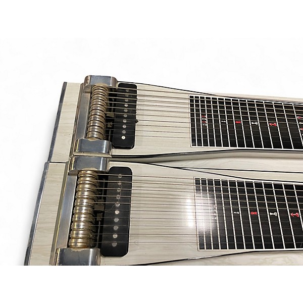 Vintage 1970s Msa CLASSIC PEDAL STEEL Silver Lap Steel