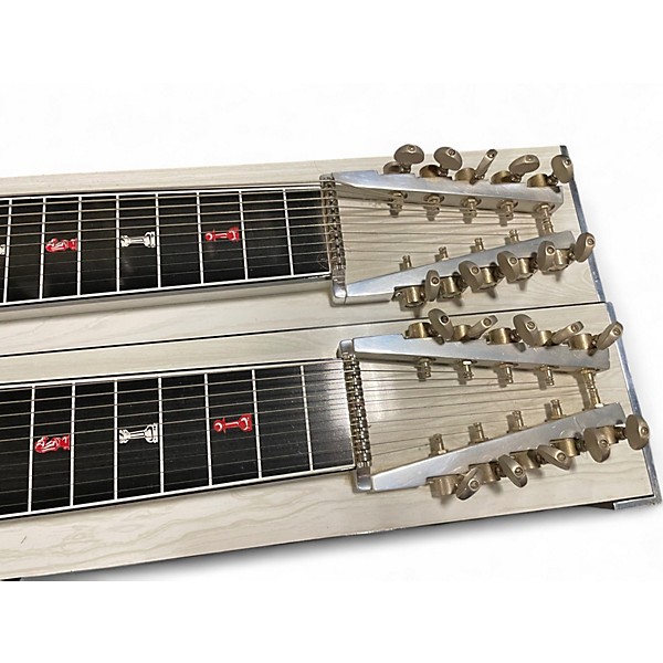 Vintage 1970s Msa CLASSIC PEDAL STEEL Silver Lap Steel