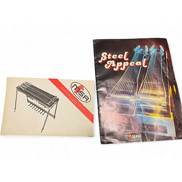 Vintage 1970s Msa CLASSIC PEDAL STEEL Silver Lap Steel