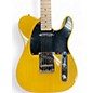 Used Squier Telecaster Yellow Solid Body Electric Guitar