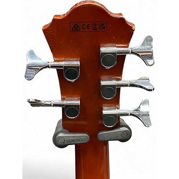 Used Ibanez AEB105E Natural Acoustic Bass Guitar