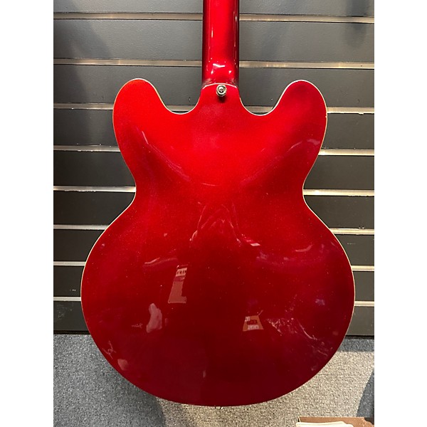 Used Epiphone Riviera Custom Royale P93 Wine Red Hollow Body Electric Guitar