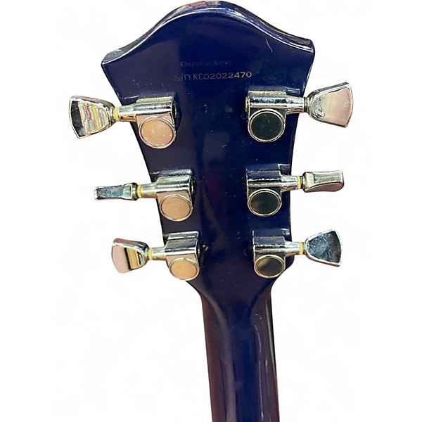 Used Squier M-70 Blue Solid Body Electric Guitar