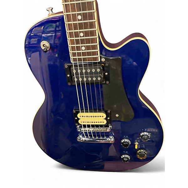 Used Squier M-70 Blue Solid Body Electric Guitar