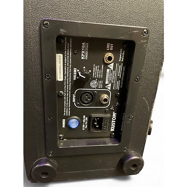 Used Kustom KPX10A Powered Monitor