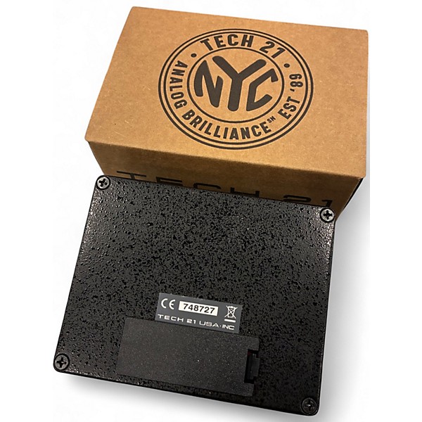 Used Tech 21 CSVTBV2 Sansamp Character Series VT Bass V2 Distortion Bass Effect Pedal