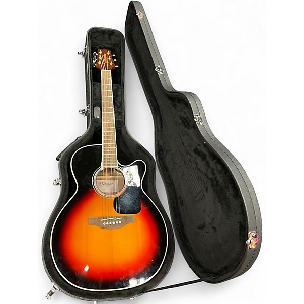 Used Takamine GN51CE Gloss Sunburst Acoustic Electric Guitar