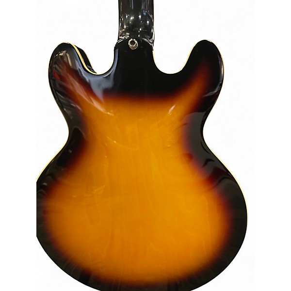 Used Epiphone ES339 3 Tone Sunburst Hollow Body Electric Guitar