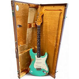 Used Fender CUSTOM SHOP L-SERIES 1964 STRATOCASTER Seafoam Green Solid Body Electric Guitar