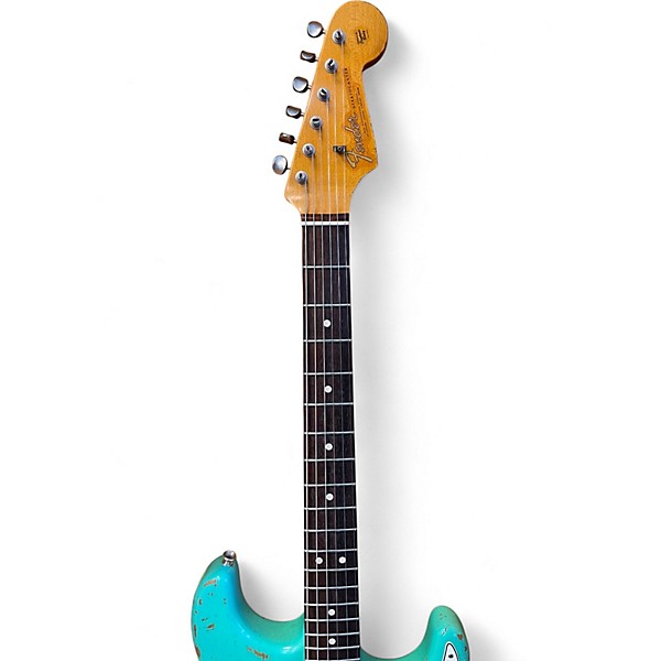 Used Fender CUSTOM SHOP L-SERIES 1964 STRATOCASTER Seafoam Green Solid Body Electric Guitar