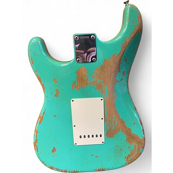 Used Fender CUSTOM SHOP L-SERIES 1964 STRATOCASTER Seafoam Green Solid Body Electric Guitar