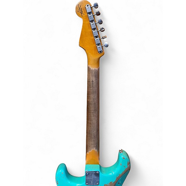 Used Fender CUSTOM SHOP L-SERIES 1964 STRATOCASTER Seafoam Green Solid Body Electric Guitar