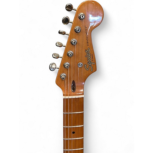 Used Squier Classic Vibe 50s Stratocaster Fiesta Red Solid Body Electric Guitar