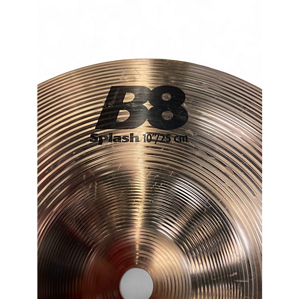 Used SABIAN 10in B8 Splash Cymbal