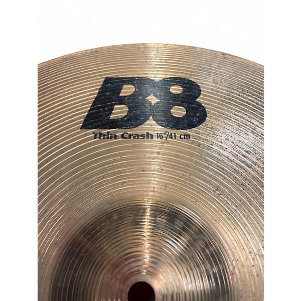 Used SABIAN 16in B8 Crash Cymbal