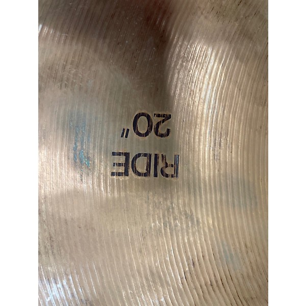 Used Paiste 20in 404 20in Ride Cymbal
