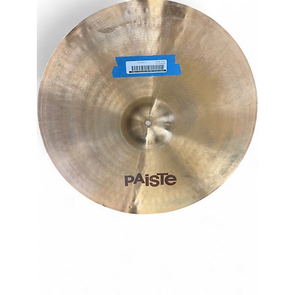 Used Paiste 20in 404 20in Ride Cymbal