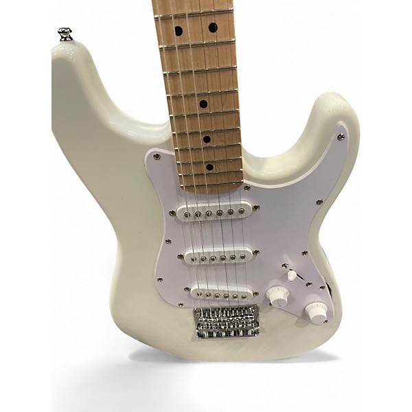 Used Squier Mini Affinity Stratocaster Olympic White Electric Guitar