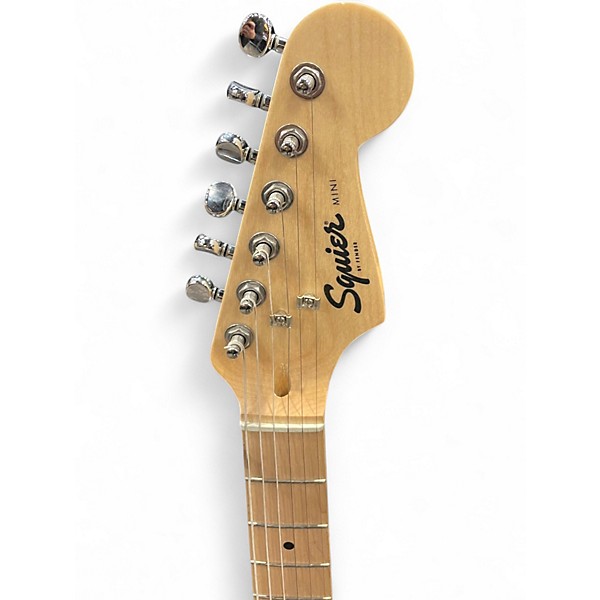 Used Squier Mini Affinity Stratocaster Olympic White Electric Guitar