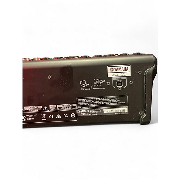 Used Yamaha MG16XU Unpowered Mixer