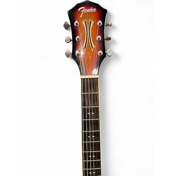 Used Fender T Bucket 300CE 2 Tone Sunburst Acoustic Electric Guitar