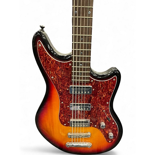 Used Schecter Guitar Research Hellcat 6 Sunburst Solid Body Electric Guitar