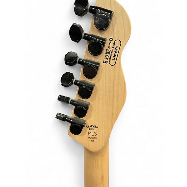 Used Chapman ML3 Modern TRANS PURPLE / TEAL Solid Body Electric Guitar